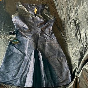 BEBE Denim Sleeveless Dress {Size: M} NWT